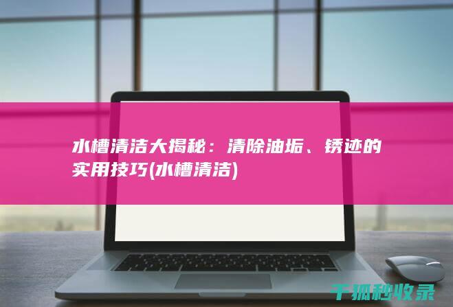 水槽清洁大揭秘：清除油垢、锈迹的实用技巧 (水槽 清洁)