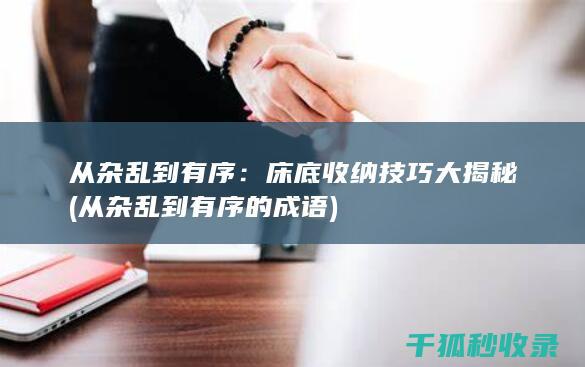 从杂乱到有序：床底收纳技巧大揭秘 (从杂乱到有序的成语)