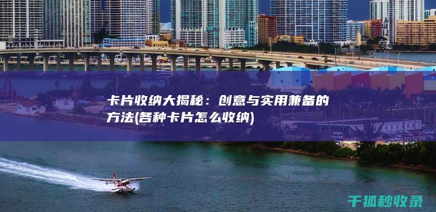 卡片收纳大揭秘：创意与实用兼备的方法 (各种卡片怎么收纳)