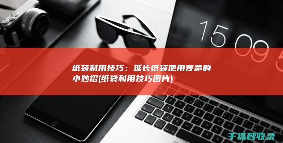 纸袋利用技巧：延长纸袋使用寿命的小妙招 (纸袋利用技巧图片)