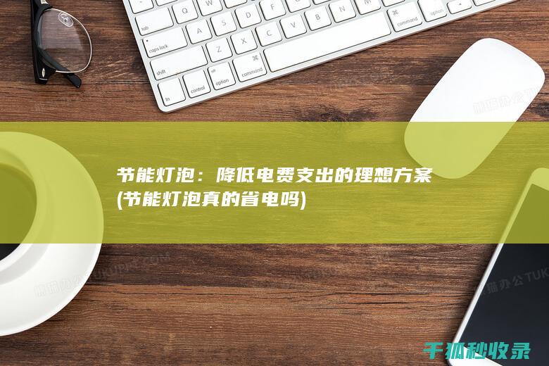节能灯泡：降低电费支出的理想方案 (节能灯泡真的省电吗)